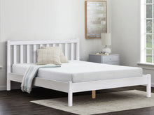 Load image into Gallery viewer, Baker Double Wooden Bed Frame - White
