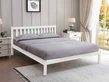 Load image into Gallery viewer, Baker Queen Wooden Bed Frame - White
