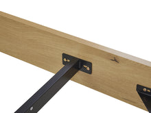 Load image into Gallery viewer, Frohna Queen Wooden Bed Frame - Oak