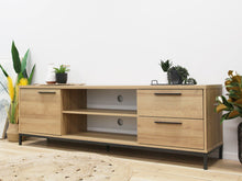 Load image into Gallery viewer, Kaden 1.8m Entertainment Unit - Oak