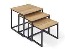 Load image into Gallery viewer, Xoan Nesting Coffee Table 3pcs - Oak