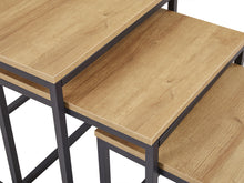 Load image into Gallery viewer, Xoan Nesting Coffee Table 3pcs - Oak