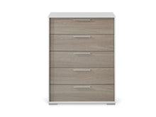 Load image into Gallery viewer, Waipoua 5 Drawer Tallboy - GREY OAK
