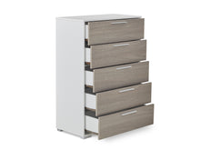 Load image into Gallery viewer, Waipoua 5 Drawer Tallboy - GREY OAK