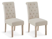 Load image into Gallery viewer, 22459 - Zoey Upholstered Dining Chair - Set of 2 - Beige - Betalife