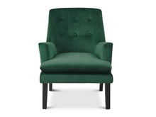 Load image into Gallery viewer, Mila Velvet Arm Chair - Green