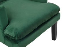 Load image into Gallery viewer, Mila Velvet Arm Chair - Green
