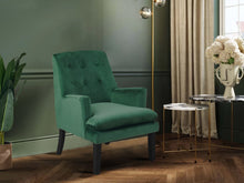 Load image into Gallery viewer, Mila Velvet Arm Chair - Green