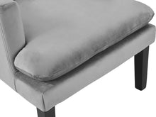 Load image into Gallery viewer, Mila Velvet Arm Chair - Grey