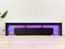 Load image into Gallery viewer, Arvada 2m Entertainment Unit - Black