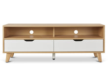Load image into Gallery viewer, Schertz 1.4m Entertainment Unit - Oak
