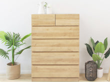 Load image into Gallery viewer, Harris 6 Drawers Tallboy - Oak