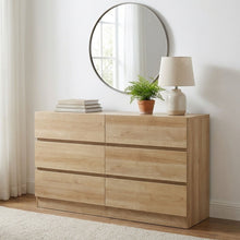 Load image into Gallery viewer, Harris 6 Drawers Low Boy - Oak