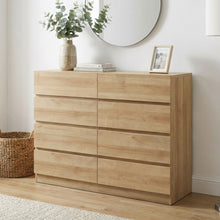 Load image into Gallery viewer, Harris 8 Drawers Low Boy - Oak