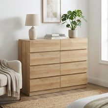 Load image into Gallery viewer, Harris 8 Drawers Low Boy - Oak