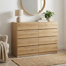 Load image into Gallery viewer, Harris 8 Drawers Low Boy - Oak