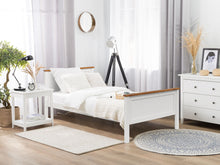 Load image into Gallery viewer, Kamet Single Wooden Bed Frame - White