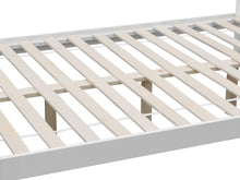 Load image into Gallery viewer, Davraz King Single Wooden Bed Frame - White