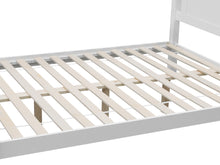 Load image into Gallery viewer, Davraz Double Wooden Bed Frame - White