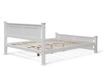 Load image into Gallery viewer, Davraz Queen Wooden Bed Frame - White