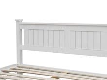 Load image into Gallery viewer, Davraz Queen Wooden Bed Frame - White