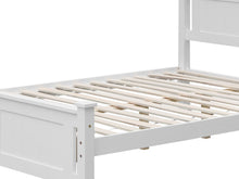 Load image into Gallery viewer, Davraz Queen Wooden Bed Frame - White