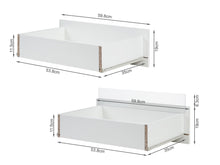 Load image into Gallery viewer, Zion LED Bedside Table - White