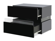 Load image into Gallery viewer, Zion LED Bedside Table - Black