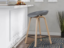 Load image into Gallery viewer, Kai Bar Stool Metal Barstool 65cm - Grey