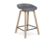 Load image into Gallery viewer, Kai Bar Stool Metal Barstool 65cm - Grey