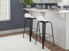 Load image into Gallery viewer, Mia Bar Stool Metal Barstool - Set of 2 - White
