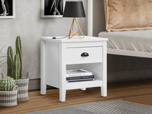 Load image into Gallery viewer, Congo Bedside Table - White At Betalife

