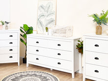 Load image into Gallery viewer, Congo 6 Drawers Low Boy - White