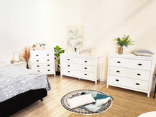 Load image into Gallery viewer, Congo 6 Drawers Low Boy - White