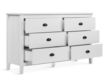 Load image into Gallery viewer, Congo 6 Drawers Low Boy - White