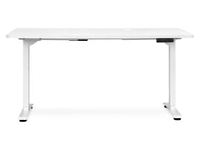 Load image into Gallery viewer, Bennie 160cm Dual Motor Electric Standing Desk - White