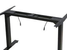 Load image into Gallery viewer, Bennie 120cm Dual Motor Electric Standing Desk - Black