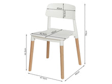 Load image into Gallery viewer, Fox Dining Chair - Set of 4 - White