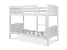 Load image into Gallery viewer, Annan Single Wooden Bunk Bed Frame - White