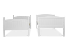 Load image into Gallery viewer, Annan Single Wooden Bunk Bed Frame - White