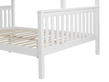 Load image into Gallery viewer, Dome Wooden Triple Bunk Bed - White