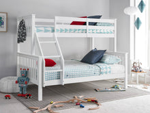 Load image into Gallery viewer, Dome Wooden Triple Bunk Bed - White