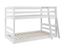 Load image into Gallery viewer, Kinga Single Wooden Bunk Bed Frame - White