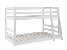 Load image into Gallery viewer, Kinga Single Wooden Bunk Bed Frame - White
