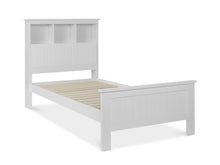 Load image into Gallery viewer, Jamie Single Wooden Bed Frame - White

