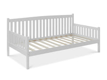 Load image into Gallery viewer, Herbert Single Wooden Trundle Bed Frame - White
