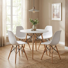 Load image into Gallery viewer, Cena Dining Table Round 90 x 76 cm - White