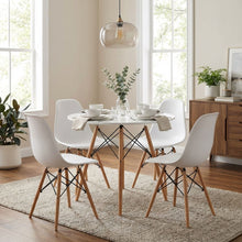 Load image into Gallery viewer, Cena Dining Table Round 90 x 76 cm - White