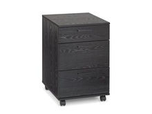 Load image into Gallery viewer, Nakia 3 Drawer Filing Cabinet - Black