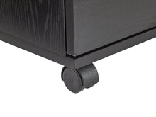 Load image into Gallery viewer, Nakia 3 Drawer Filing Cabinet - Black